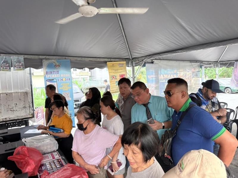 大都会-旺沙马朱爱心促销活动 吸引逾200华裔居民踊跃参与/2图