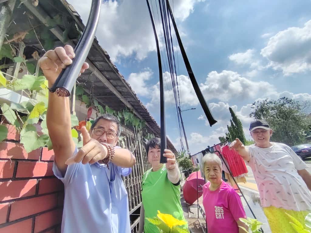 大都会/外劳偕同妻孩员全家开工盗取电缆铜线