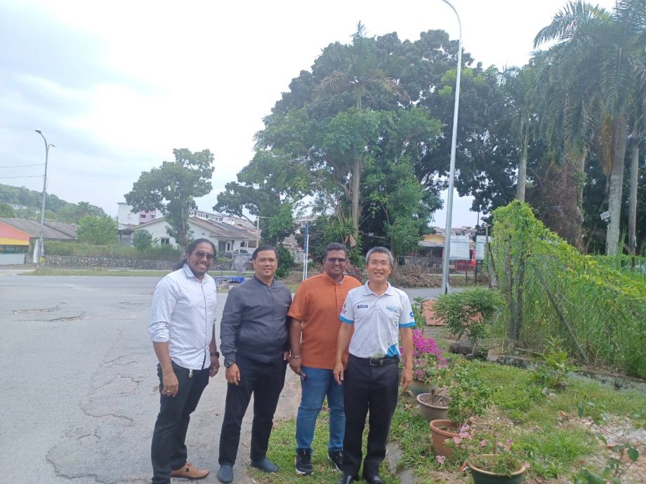 大都会/电灯柱被撞毁后维修费昂贵,加影市议会促民众提供线索揪肇祸司机