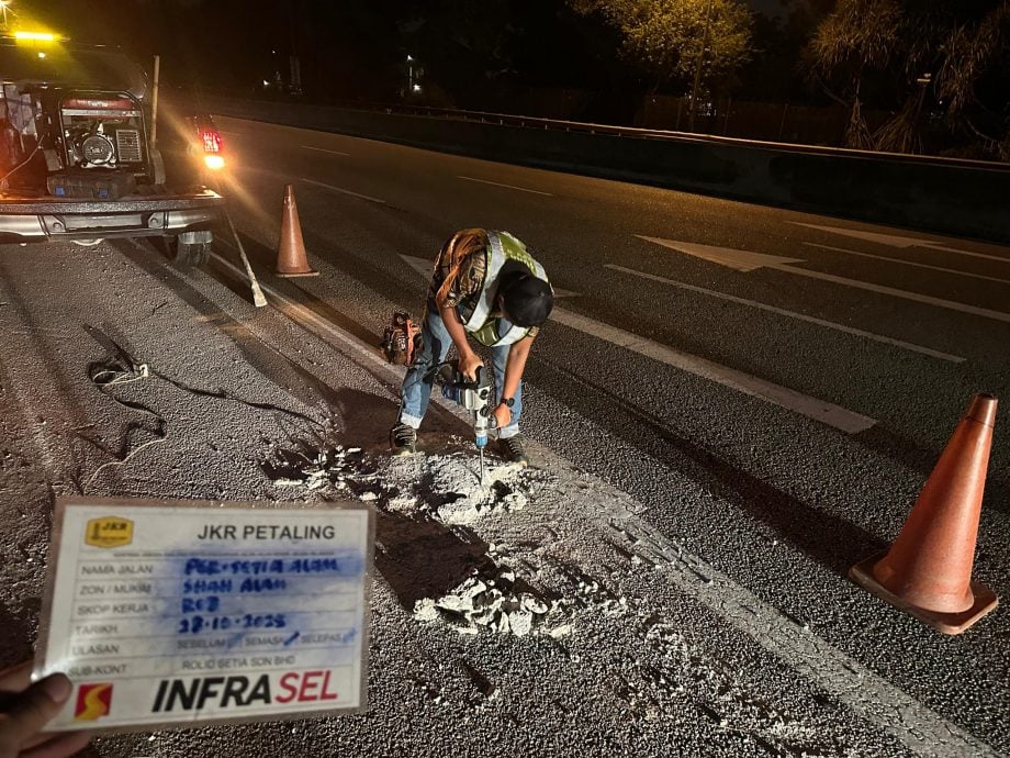 大都会/萧欢延促石灰搅拌罗里应有公德心