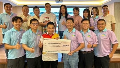 适耕庄育群华小提升建设   黄瑞林牵线筹获12万
