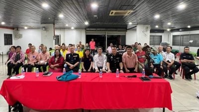 摩托车失窃案最多 双溪威警民对话 拼治安