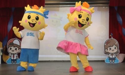 双溪龙华小吉祥物   “双双龙”“溪溪龙”大受欢迎
