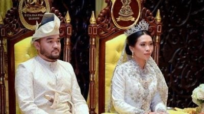 举行隆重皇室传统仪式 皇家婚宴 冠盖云集
