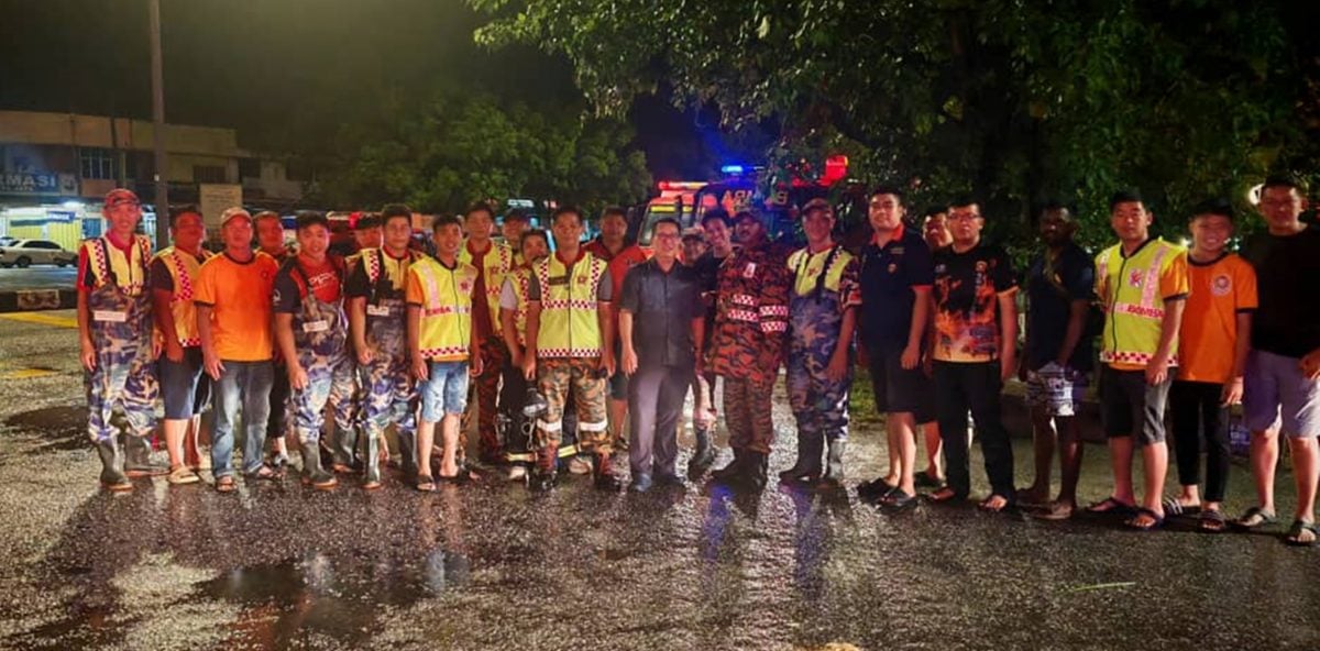 太平12小时长命雨大水灾 数百民宅受灾居民疏散 