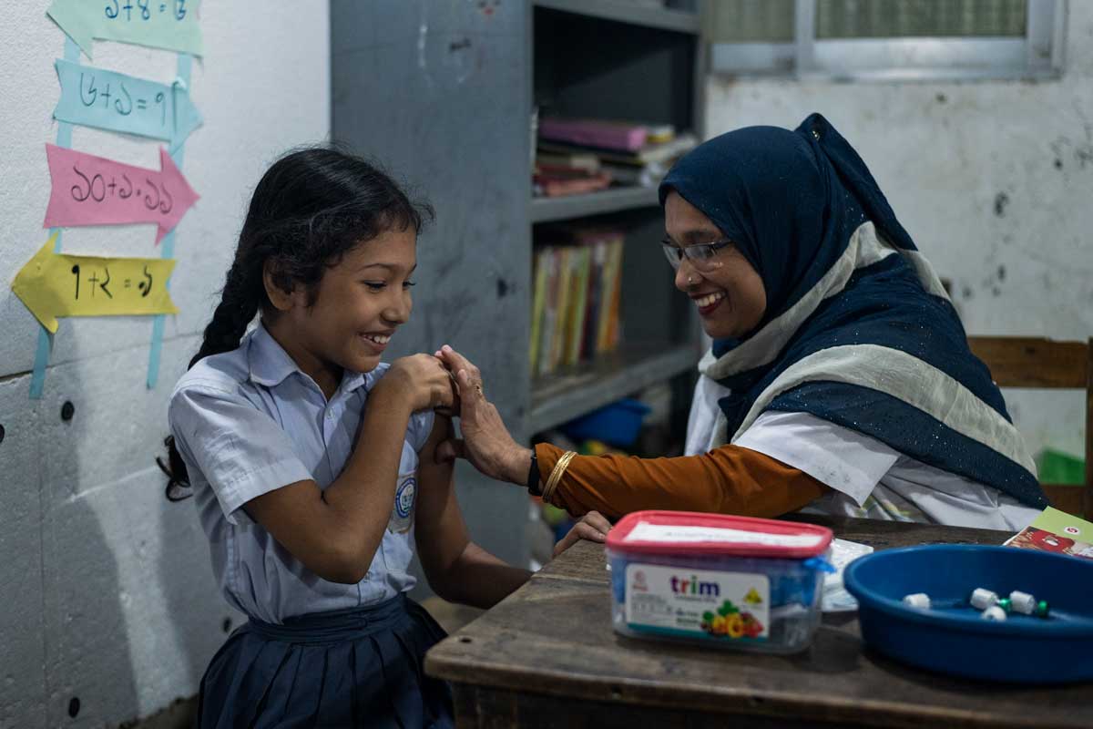 孟加拉启动伤寒疫苗接种运动