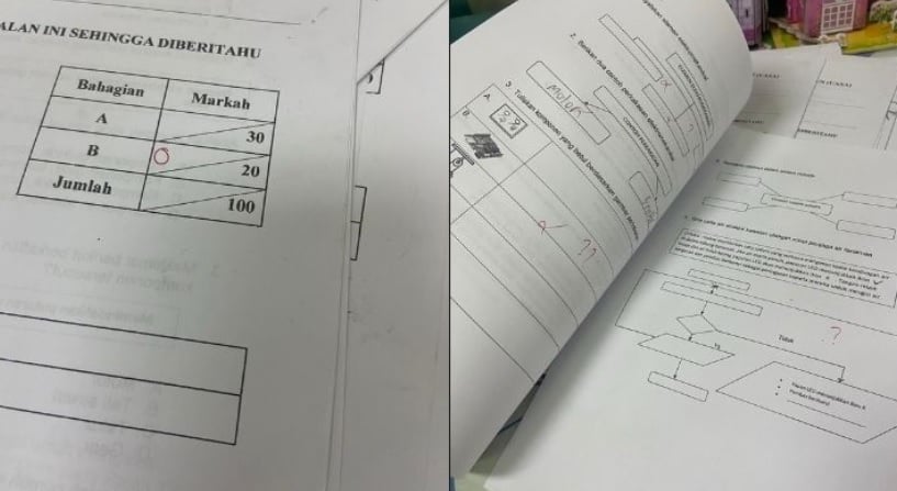 学了1年给过提示竟考零分! 教师对学生失望发文引热议