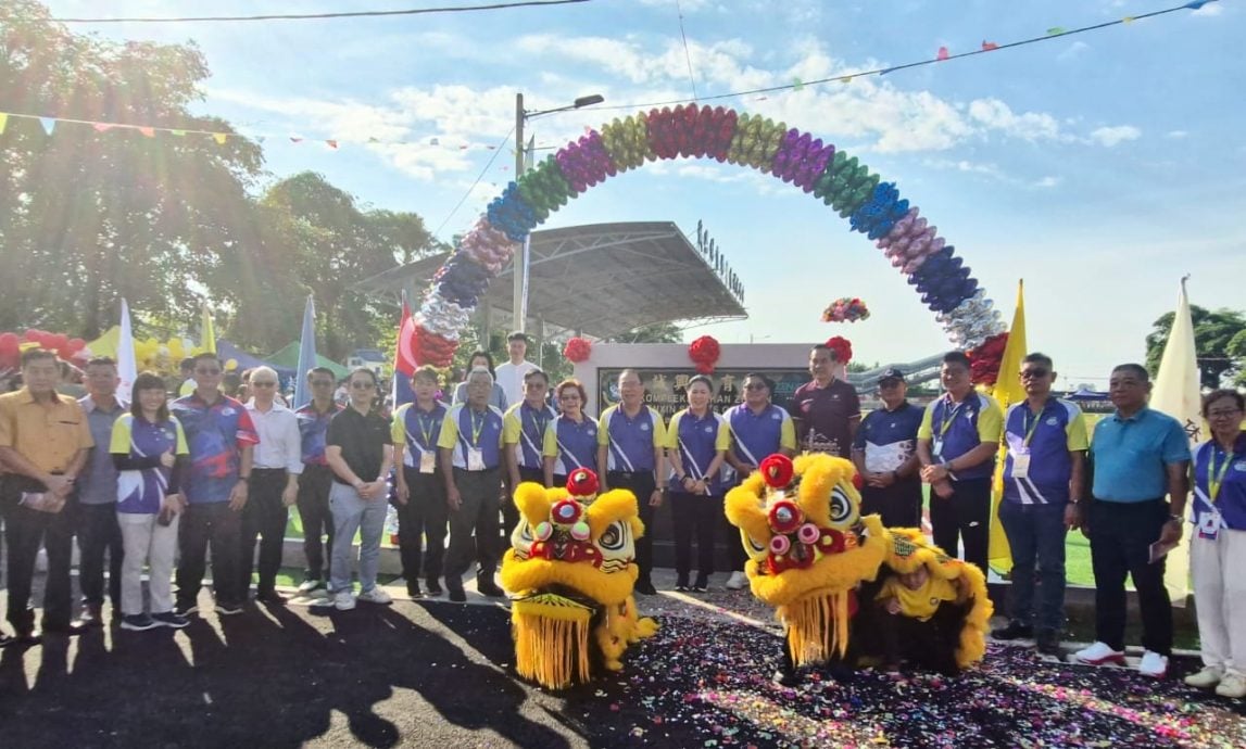 60万爱华教义款落成：实里拉龙华小体育场正式启用