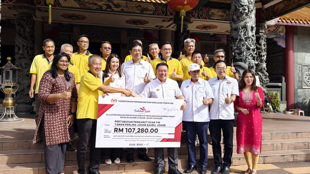 倪可敏:柔非穆宗教场所获668万拨款 体现昌明政府多元开明施政理念