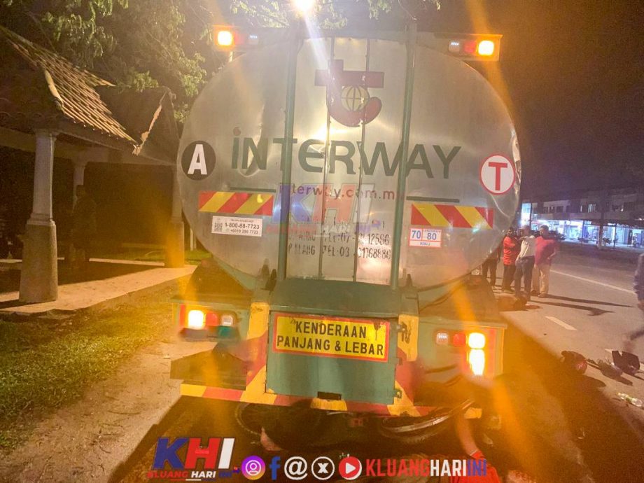 已签发 柔：孟籍男骑脚车突横越 摩托骑士连环撞毙命