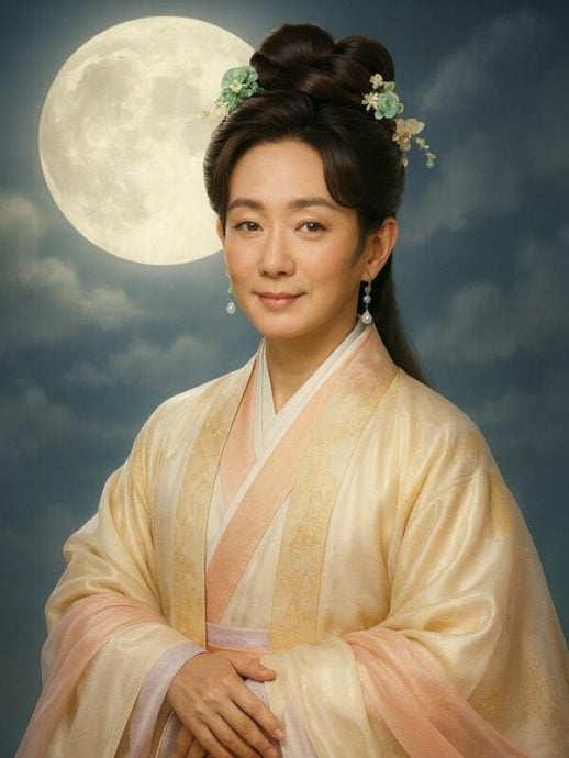 已签发 柔：狮城二三事头条：7男艺人化身AI嫦娥 黄炯耀：根本没认出来