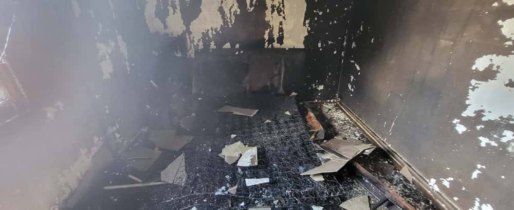 西銮园民宅起火 周忠信提供慰问金