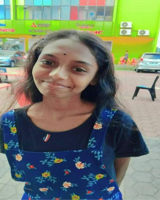 已签发//少女离家近24小时无音讯·警吁民众提供情报