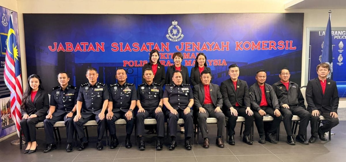 **已签发**柔:市场情报:LICTA拜访武吉阿曼商业罪案调查局