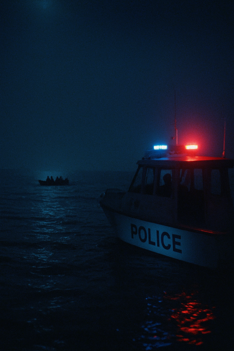 **已签发**柔:拒捕撞海警巡逻船 可疑偷渡船10人坠海