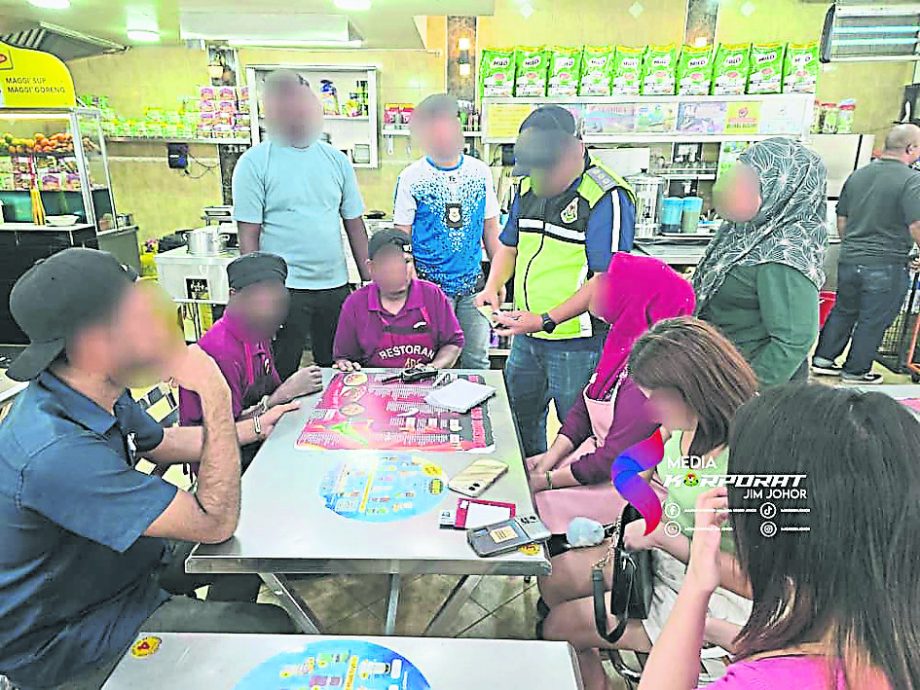 **已签发**柔:柔移民局与峇株分局联手 扣32非法移民