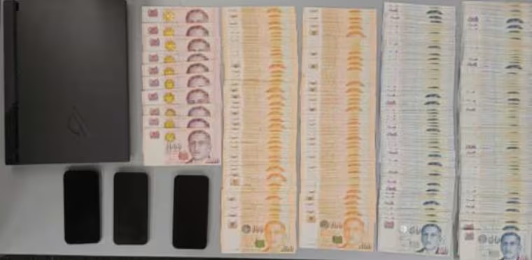 *已签发*柔:狮城二三事:7男涉跨国远程赌博 狮城落网涉案金额逾163万