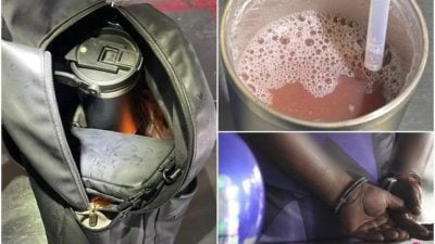 视频 | 图走私含毒品饮料入新   大马男遭狮城移民局逮捕