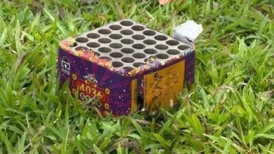 涉嫌非法燃放烟花   39岁狮城男被控