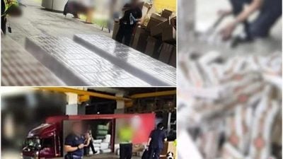 视频 | 申报服装香水却走私香烟  28岁大马男子被捕