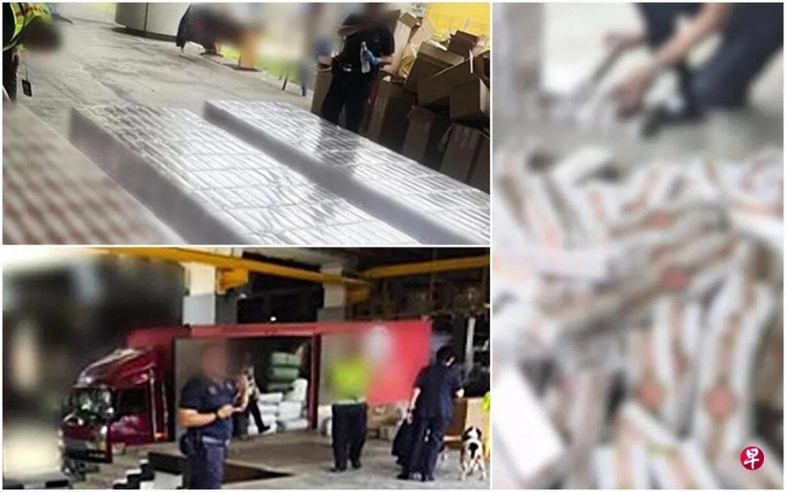 *已签发*柔:狮城二三事:申报服装香水却走私香烟  28岁大马男子被捕