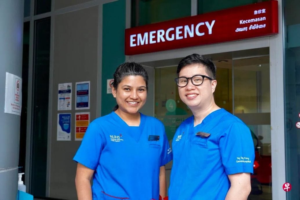 *已签发*柔：狮城二三事：街坊心脏骤停  狮城2休班护士合力施救获表扬