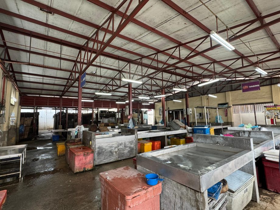 已签发(大北马)北海老桥巴刹重建工程 已在8月1日正式动工