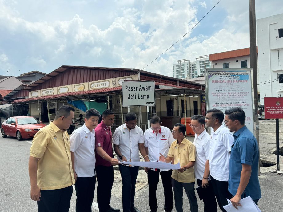 已签发(大北马)北海老桥巴刹重建工程 已在8月1日正式动工