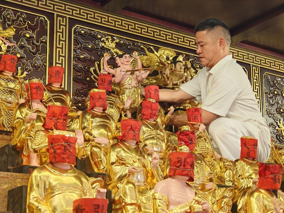 已签发(大北马)吉打斗母宫60尊神像开光 即日起开放让信众膜拜