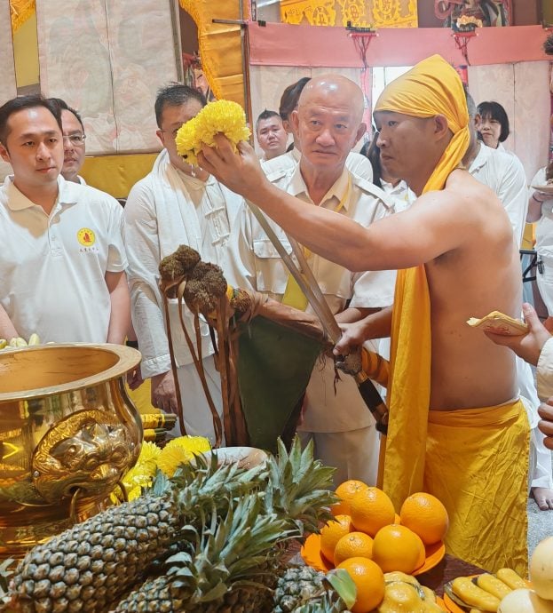 已签发(大北马)吉打斗母宫60尊神像开光 即日起开放让信众膜拜