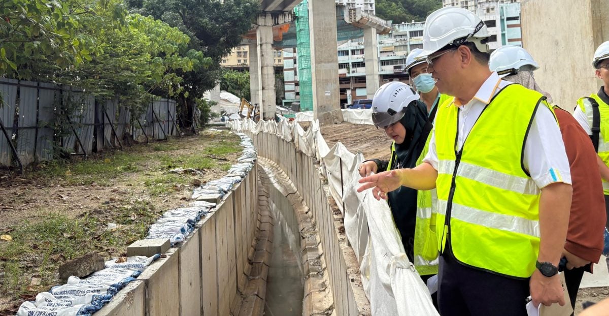 已签发(大北马)天德园大道排水沟工程奏效 暴雨期间交通不再大堵塞