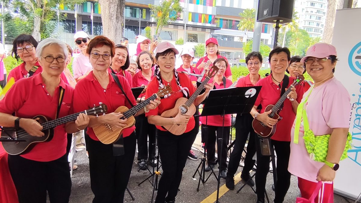 已签发(大北马)槟安医院办“粉红帽同行”,乳癌觉醒3公里健走活动