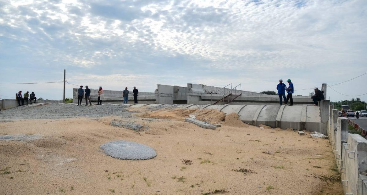 已签发（大北马）沙努西要求新港的防洪计划尽快落成。