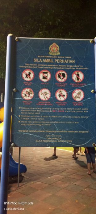 已签发(大北马)男女公园遛狗引起热议