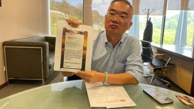邱培栋:马华杯葛官方研讨会 阻村长培训影响新村发展