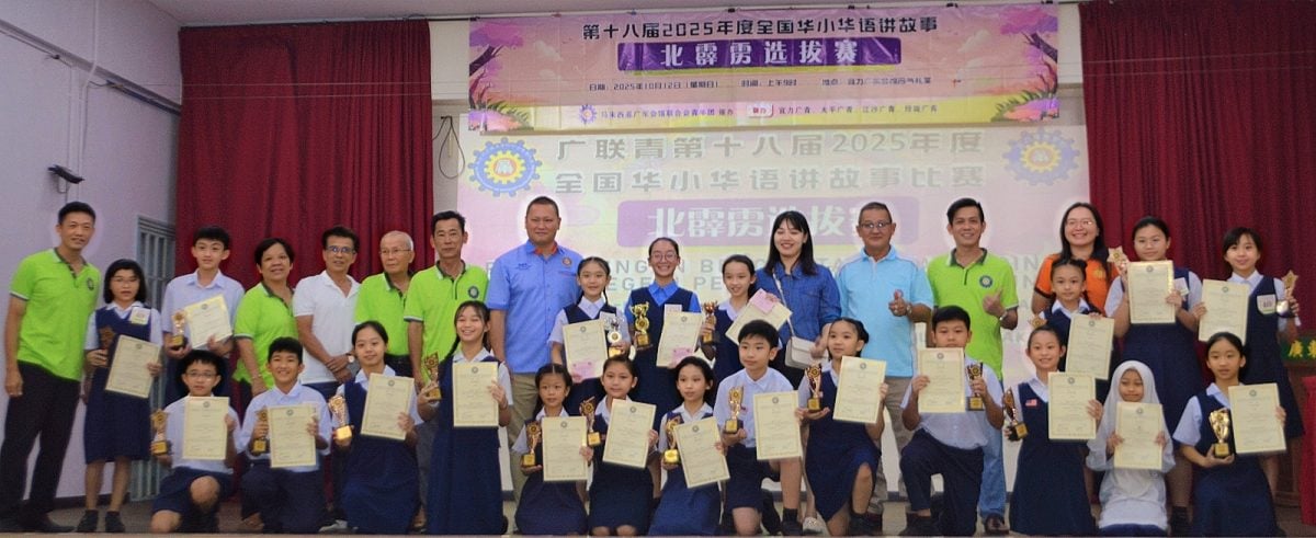 广联青华语讲故事北霹选拔赛 太平华联二校朱佳楦夺冠