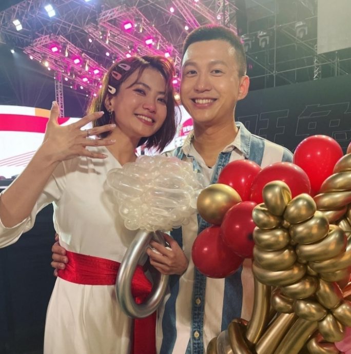 庄靖毅前年求婚成功 今与凯心注册结婚