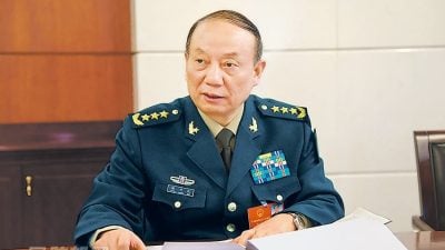 张升民获任命国家中央军委副主席