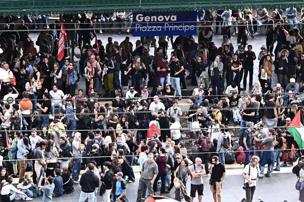 意大利爆200万人示威!罗马瘫痪声援加沙 全境爆大规模罢工