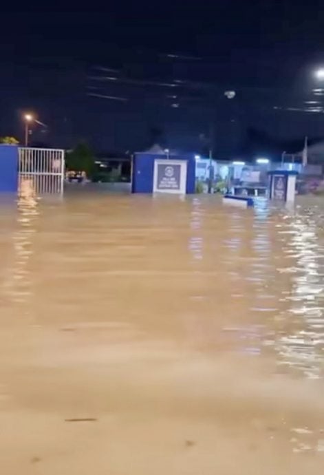 新板26村民疏散 太平武吉干当大水灾