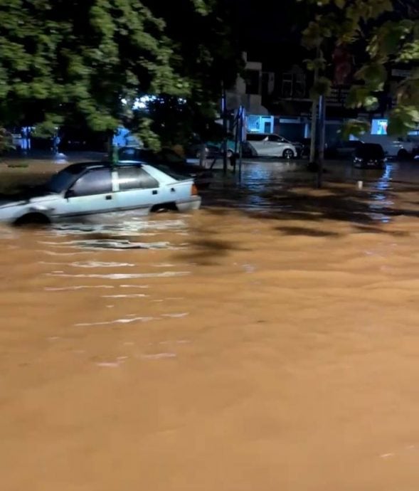 新板26村民疏散 太平武吉干当大水灾