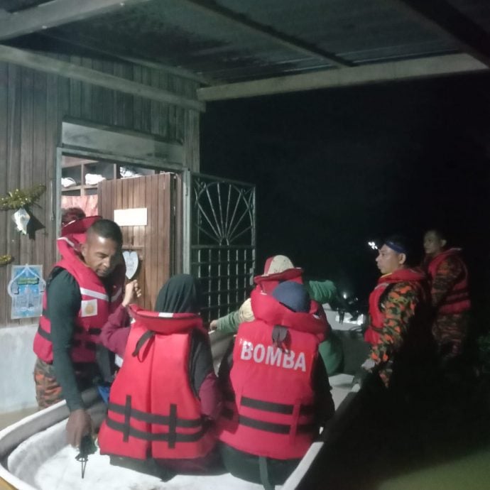 新板26村民疏散 太平武吉干当大水灾