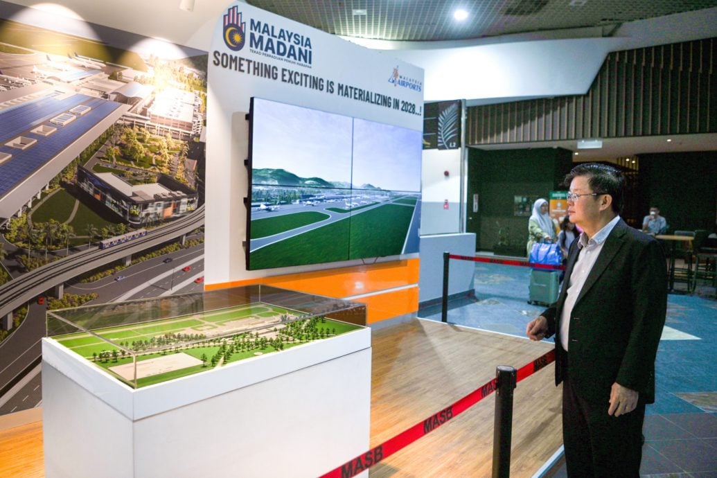 明日上网（大北马）槟机场扩建稳步推进 第一配套工程完成71%