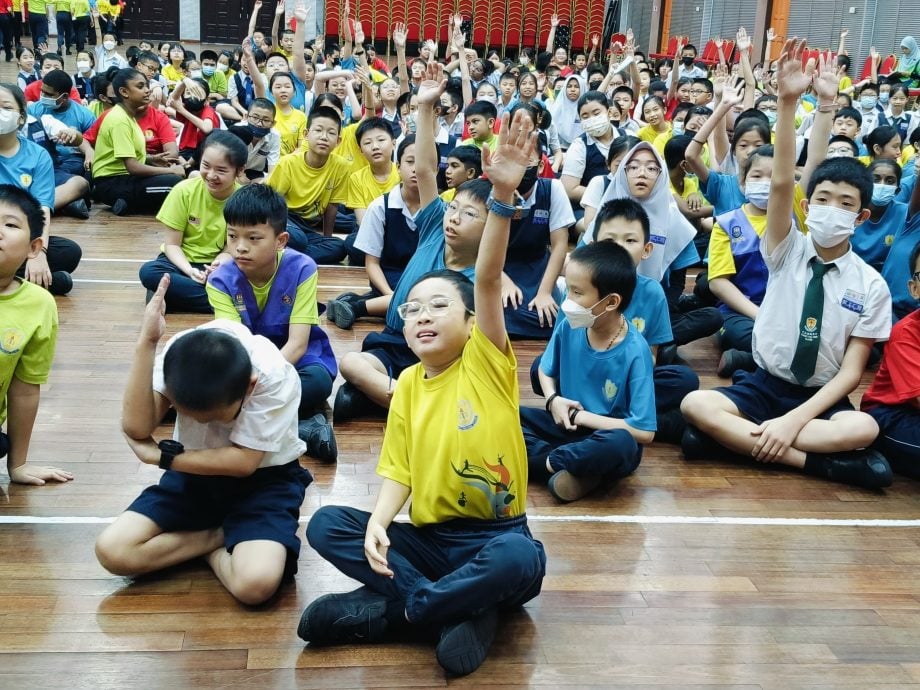 本报(大都会)走入校园活动—巴生培英华小 & 中华女校/8图