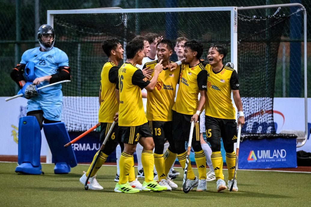 柔佛苏丹杯21岁以下钩球赛| 4比2勇挫纽西兰 大马主场尝首胜
