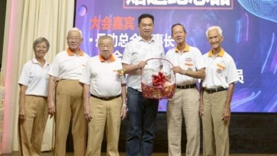 森政府每年拨1400万敬老金 张聒翔:让长者健康快乐过晚年