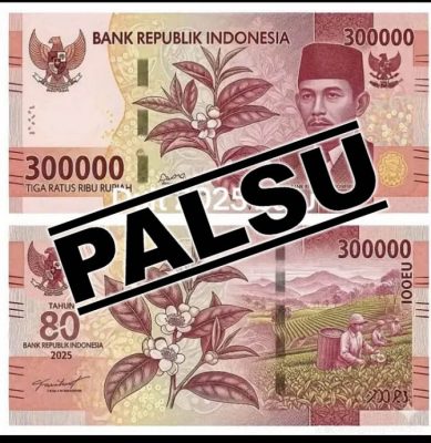 求真（全国版）印尼发行30万盾面额新钞票？ 印度尼西亚银行：假的