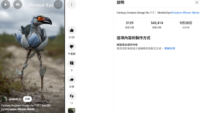自然界新物种?   “拟花奇鸟”AI合成