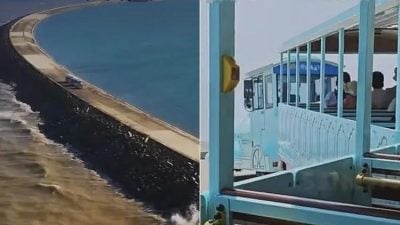 江苏惊传观光小火车坠海4死 官方一周后仍未回应