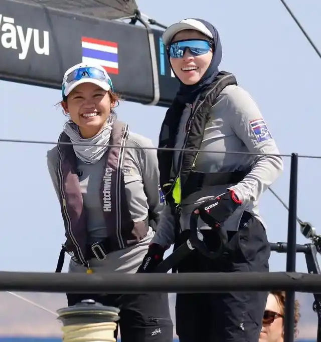 泰王后亲自上阵 角逐东运会帆船赛项目